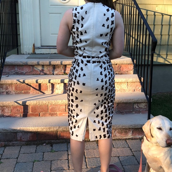 Etcetera printed cream colored dress πHost Pickπππ - Picture 6 of 8